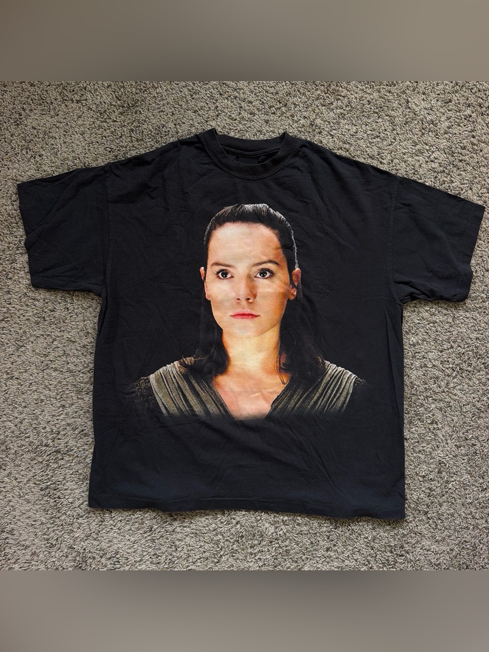 Fan Made Star Wars Light Side Rey vs Dark Side Rey Size XL (Run Boy Tag)